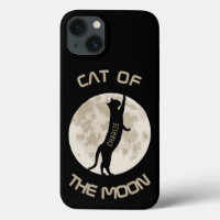 Chat de la lune Personnaliser le nom
