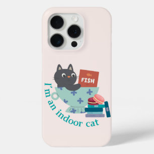 Coque iPhone 15 Pro Chat d'intérieur