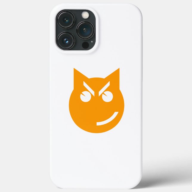 Coques Case-Mate iPhone Chat Emoji au sourire (Verso)