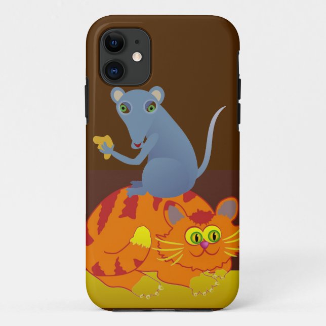 Coques Case-Mate iPhone Chat et souris (Dos)