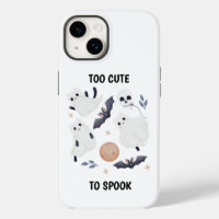 Chat fantôme mignon Halloween trop mignon pour eff