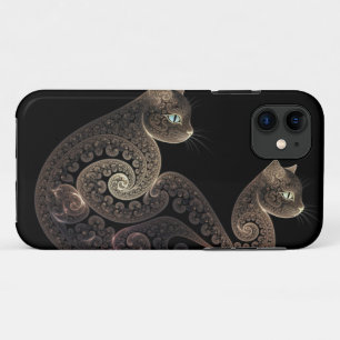 Case-Mate iPhone Case Chat fractal de Serpentine