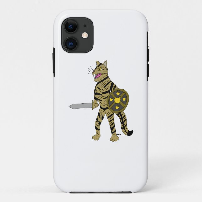 Coques Case-Mate iPhone Chat guerrier (Dos)