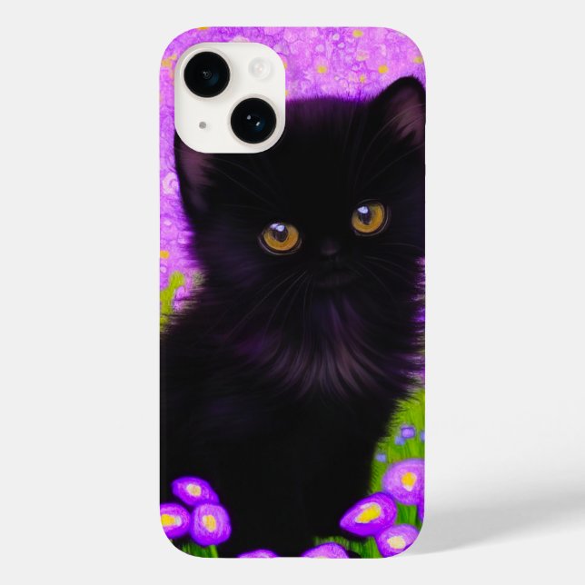 Coques Case-Mate iPhone Chat Gustav Klimt (Verso)