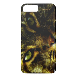 Coques Pour iPhone Chat hypnotisant la photo de yeux
