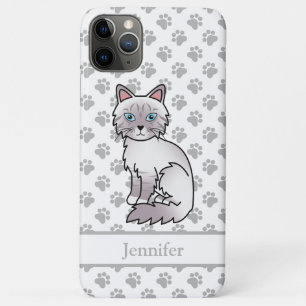 Case-Mate iPhone Case Chat Lilac Point Tabby Birman / Ragdoll Mignon & N