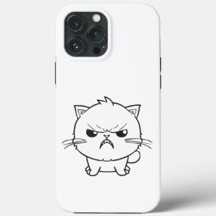 Case-Mate iPhone Case Chat mignon en colère qui baisait.