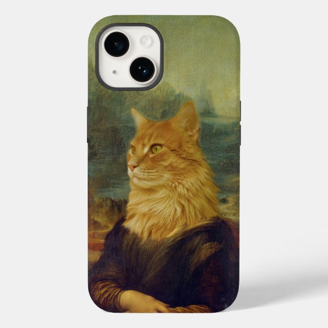 Coques Case-Mate iPhone Chat Mona Lisa (Verso)