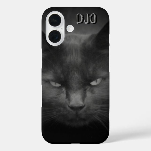 Coques Case-Mate iPhone Chat noir (Verso)