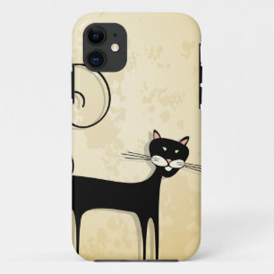 Coque Case-Mate Pour iPhone chat noir