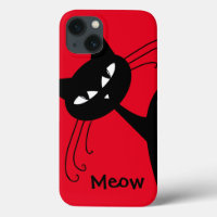 Chat noir drôle original félin