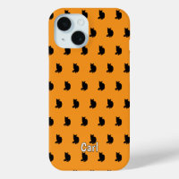Chat noir (orange)