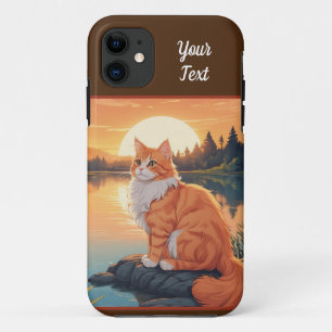 Case-Mate iPhone Case Chat orange par lac