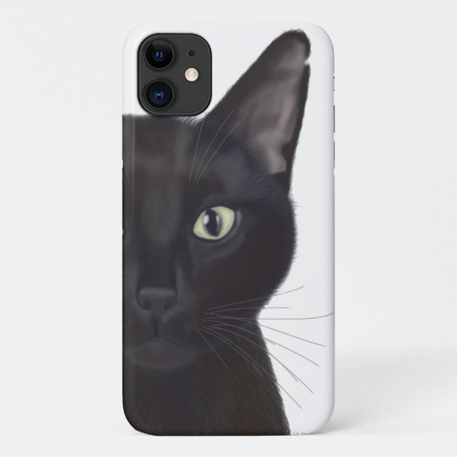 Coques Case-Mate iPhone Chat, Portrait de Gus (Dos)