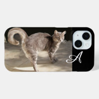 CHAT TURQUE MONOGRAMME