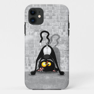 Case-Mate iPhone Case Chat Upside Down Funny Cartoon Caractère