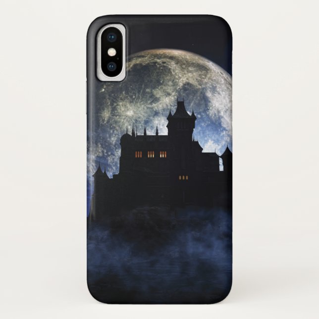 Coques Case-Mate iPhone Château d'Imaginaire la nuit (Dos)