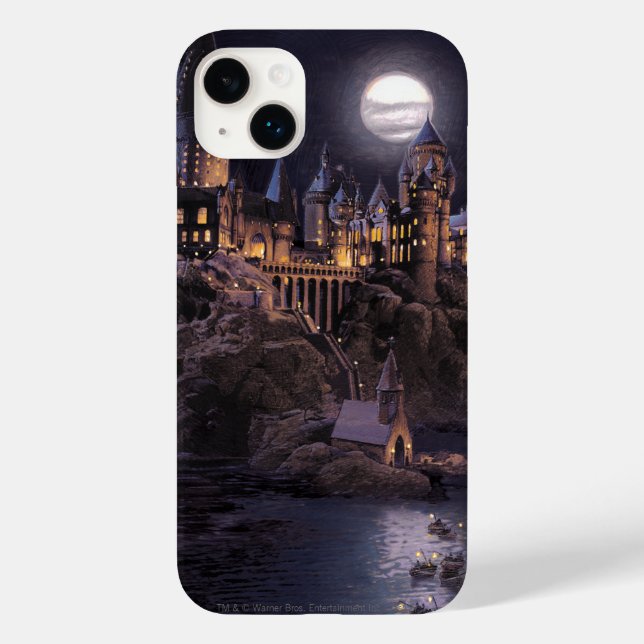 Coques Case-Mate iPhone Château Harry Potter | Grand lac à Hogwarts (Verso)
