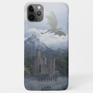 Case-Mate iPhone Case Château Médiéval Avec Dragon - Personnalisé
