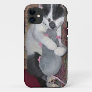 Coque iPhone 11 Chaton couchant