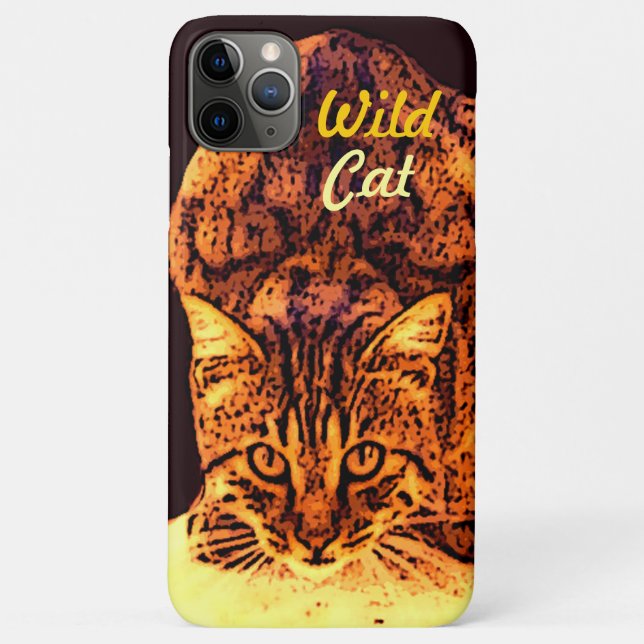 COQUES Case-Mate iPhone CHATON DE CHAT SAUVAGE (Dos)