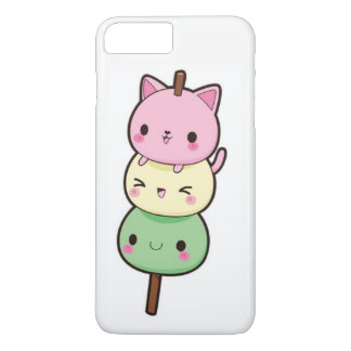 Coque iPhone 8 Plus/7 Plus Chatons de Kawaii Mochi