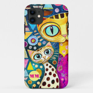 Case-Mate iPhone Case Chats abstraits cool