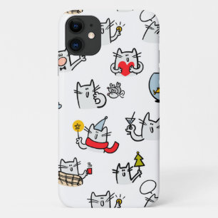 Case-Mate iPhone Case Chats amusants, lait et magie.