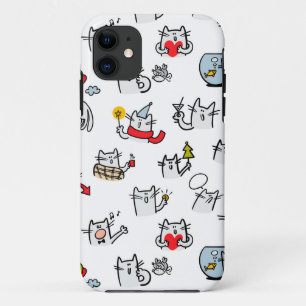 Case-Mate iPhone Case Chats amusants, lait et magie.