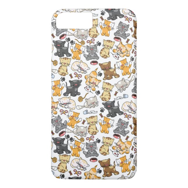 Coques Case-Mate iPhone Chats Chats Jouets (Dos)