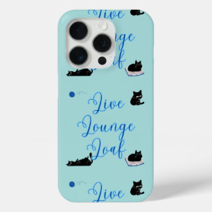 Coque iPhone 15 Pro Chats de Loaf Lounge Vivant