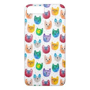 Case-Mate iPhone Case Chats et amis d'aquarelle