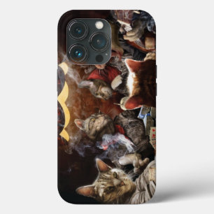 Case-Mate iPhone Case Chats jouant au poker
