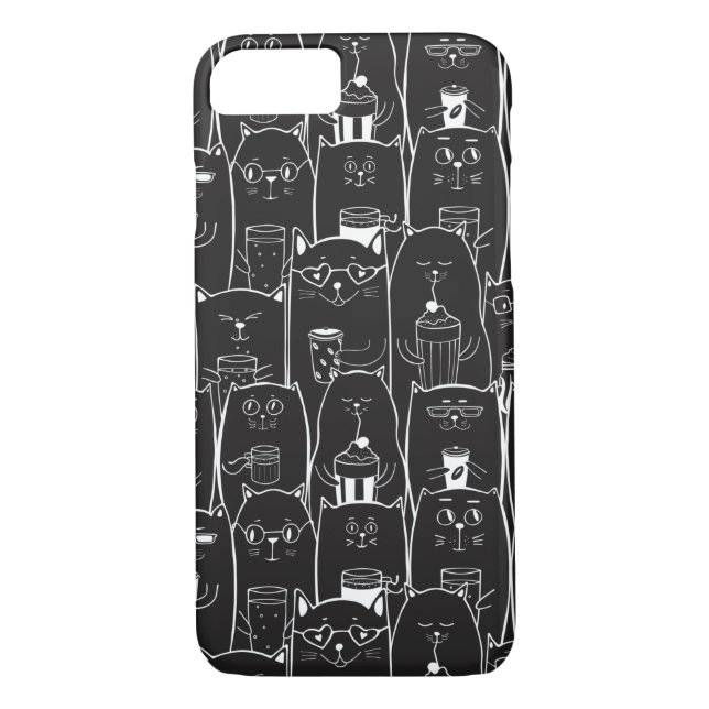 Coques Case-Mate iPhone Chats mignons (Dos)