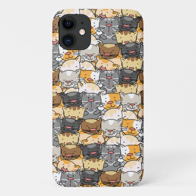 Coques Case-Mate iPhone Chats Mignons Chats (Dos)