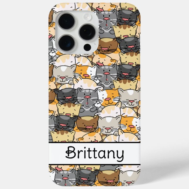 Coques Case-Mate iPhone Chats Personnalisés (Verso)