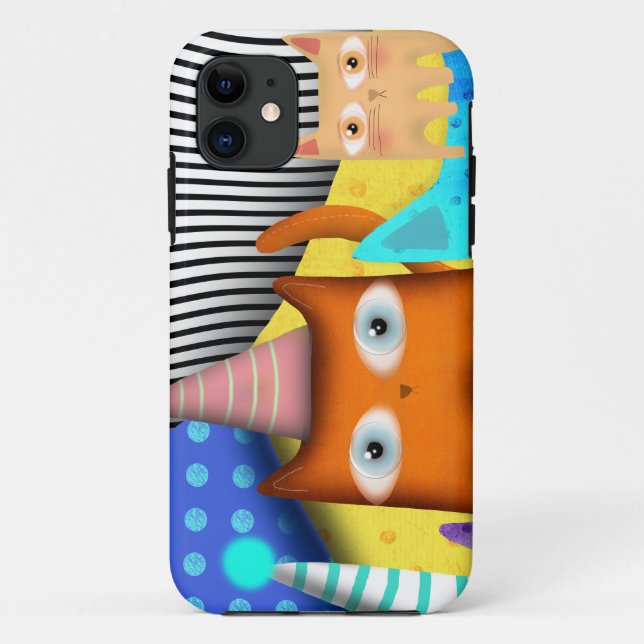 Coques Case-Mate iPhone Chats Rupydetequila Art (Dos)