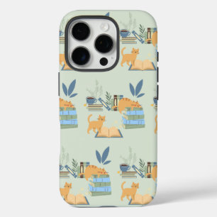 Coques iPhone 16 Pro Chats sur livres