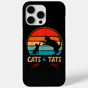 Coque iPhone 15 Pro Max Chats & Tats - Chat