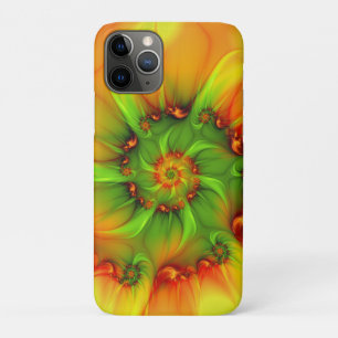 Case-Mate iPhone Case Chaud Été Vert Orange Abstrait coloré Fractal