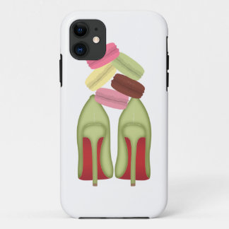 Case-Mate iPhone Case Chaussures en stilettos, talons hauts et macarons