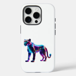 Coques iPhone 16 Pro Cheetah en Verre Lumineux - Unique Maison de Luxe