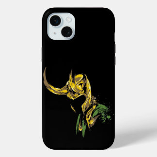 Coque iPhone 15 Mini Chef-d'oeuvre malveillant : Loki Edition 🌌 📱