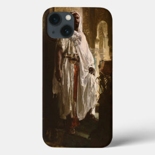 Etui iPhone 13 Chef maure Art africain Peinture Portrait