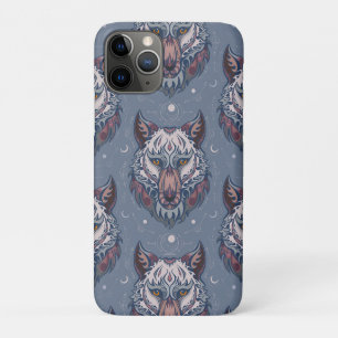 Case-Mate iPhone Case Chefs de loups avec décoration de boho