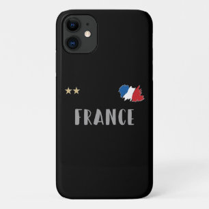 Case-Mate iPhone Case Chemise de fan de football de France Drapeau franç
