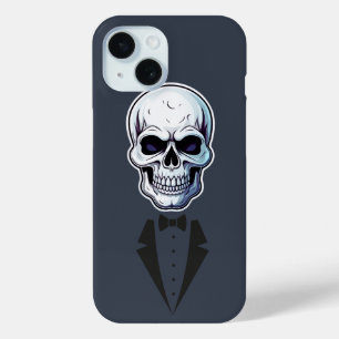 Coque Pour iPhone 15 Chemise d'Halloween squelette de maison hantée