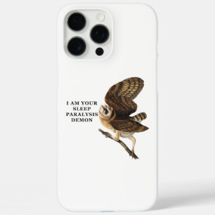 Coques iPhone 16 Pro Max Chemise drôle de chouette effraie