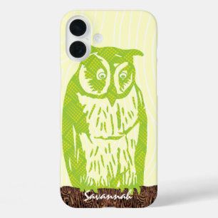 Coques iPhone 16 Plus Chêne Lime Motif Grain de Bois Choisissez Votre Co