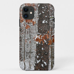 Etui iPhone Case-Mate Chênes couverts de neige hiver Photographie de la